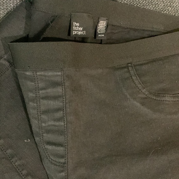 FISHER PROJECT by Eileen Fisher Black denim Skinny Jeans - M - Picture 7 of 8